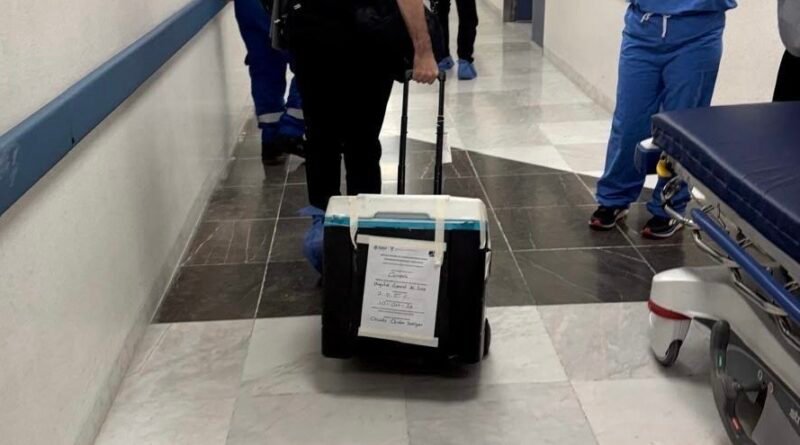 Activan “Código Vida”, para trasladar órganos donados por un joven de Romita, a diferentes hospitales de la CDMX.