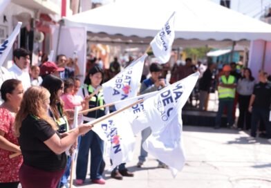 Llega el Maratón de Obra a la colonia Los Ángeles con obras de drenaje y colectores pluviales en Silao.
