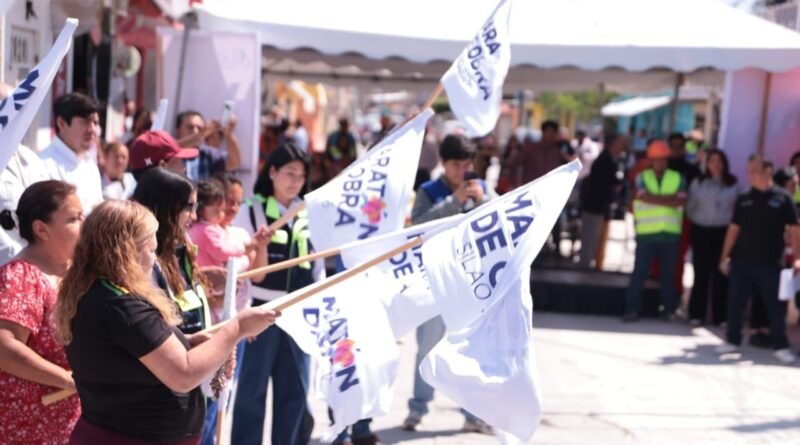 Llega el Maratón de Obra a la colonia Los Ángeles con obras de drenaje y colectores pluviales en Silao.