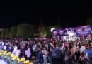 Melanie Murillo pone en marcha el Festival del día de Muertos en el jardín principal de Silao.