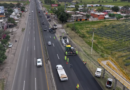 Reencarpetamiento de la carretera Irapuato-León, en la que se utilizan 130 mil llantas, lleva avance del 35 por ciento.