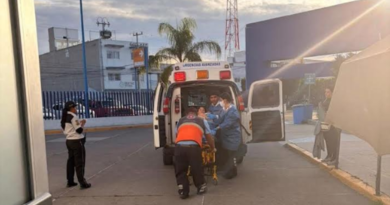 Elementos de Protección Civil de Silao atienden parto durante traslado a un hospital.