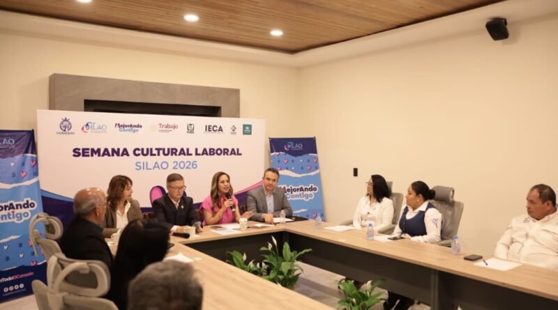 Autoridades de Silao y del gobierno del estado anuncian Semana de Cultura Laboral.