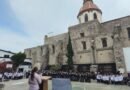 Melanie Murillo participa en conmemoración del Día de la Niña en Colegio Don Bosco, de Silao.