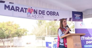 Melanie Murillo arranca el maratón de obra pública en Silao, con una inversión de 337 millones de pesos.