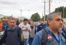 Trabajadores de la Termoeléctrica en Salamanca se manifiestan por reubicación a otros centros de trabajo.