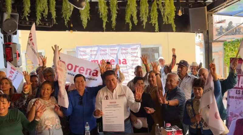 Jesús Ramírez Garibay aspira a ser coordinador de la defensa de la transformación en Guanajuato capital.